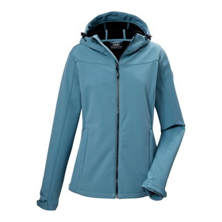Killtec Softshelljacke KOS 481 (Kapuze, winddicht, wasserabweisend) sturmblau Damen